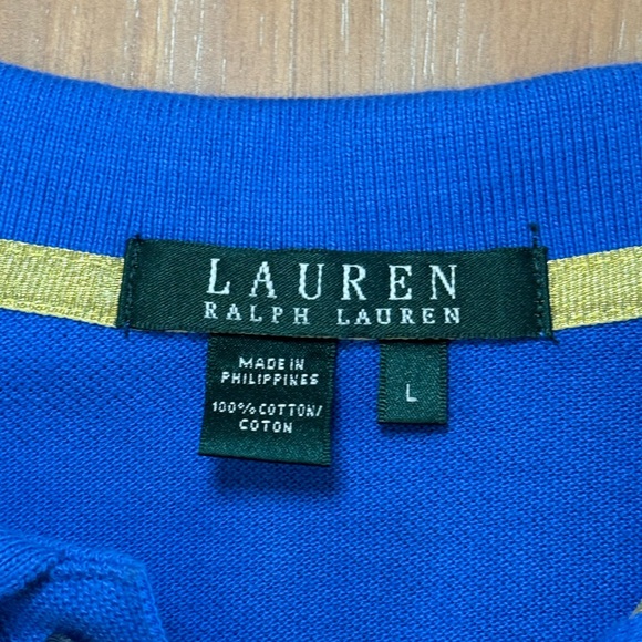 Ralph Lauren Blue Women's Polo Shirt - Picture 4 of 5